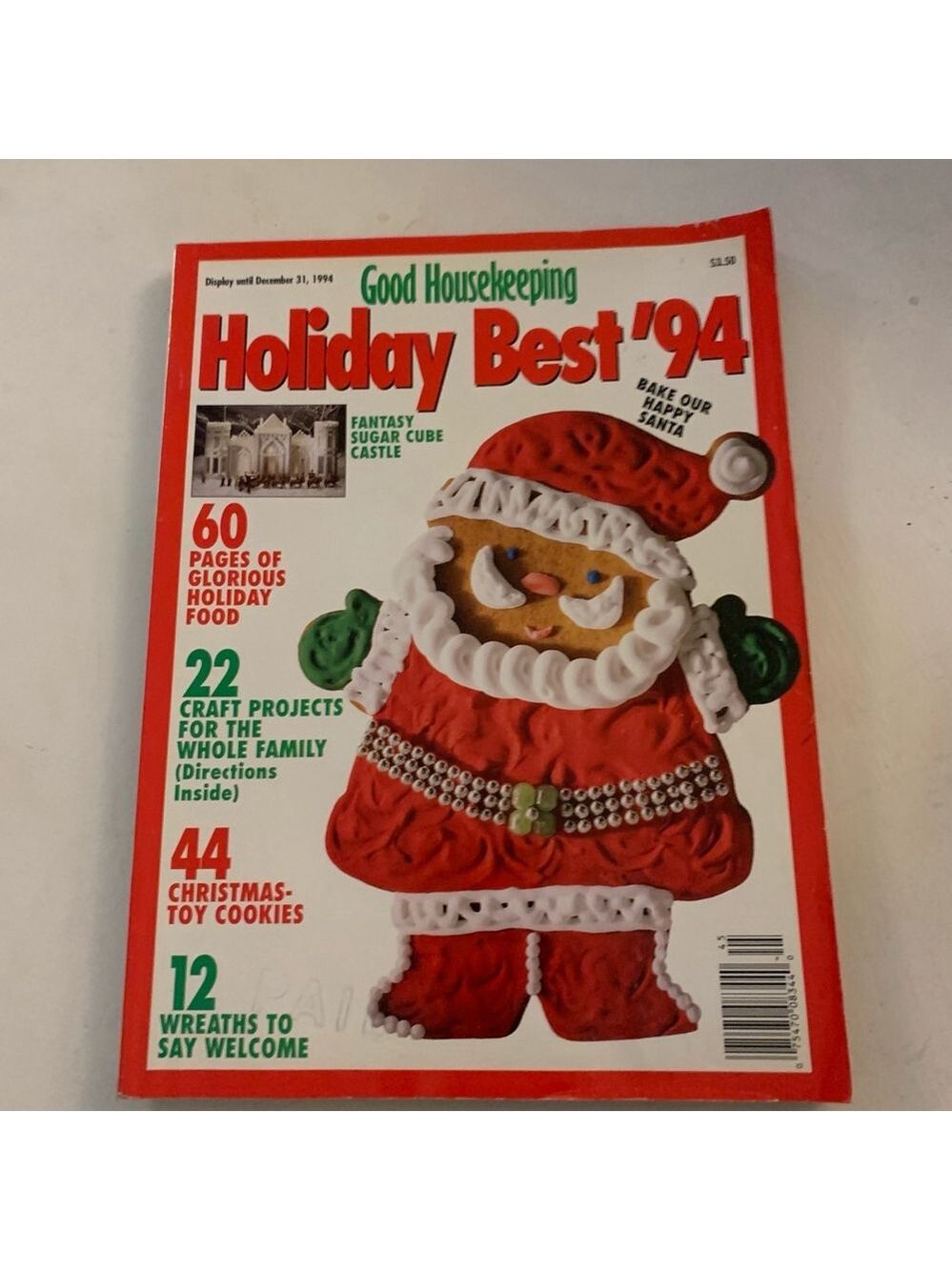 Good Housekeeping Holiday Best Magazine 1994